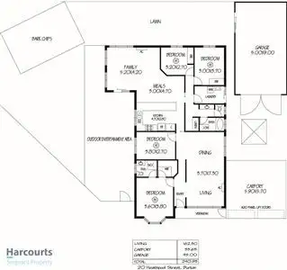 Floorplan of Homely house listing, 20 Heathpool Street, Burton SA 5110