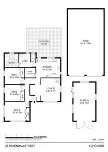 Floorplan of Homely house listing, 26 Pakenham Street, Longford TAS 7301