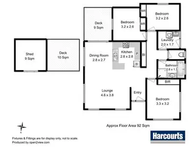 Floorplan of Homely house listing, 5 Norwich Lane, Howrah TAS 7018