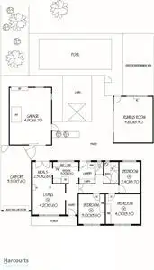 Floorplan of Homely house listing, 21 Windsor Avenue, Para Hills SA 5096
