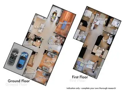 Floorplan of Homely house listing, 12 Ambrose Court, Berwick VIC 3806