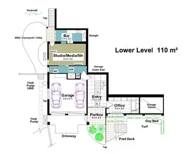 Floorplan of Homely house listing, 8 Willowood Place, The Gap QLD 4061