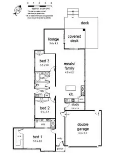 Floorplan of Homely house listing, 58 The Range Boulevard, Croydon VIC