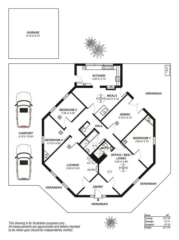 Floorplan of Homely house listing, 30 Union Street, Semaphore SA 5019