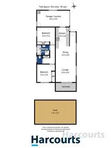 Floorplan of Homely unit listing, 24/1684 Channel Highway, Margate TAS 7054