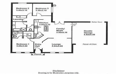 Floorplan of Homely house listing, 2A George Street, South Brighton SA 5048