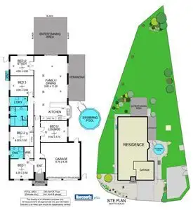 Floorplan of Homely house listing, 1 Nevarc Mews, Hallett Cove SA 5158