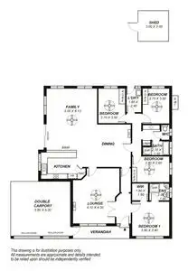 Floorplan of Homely house listing, 9 Parkview Drive, Mount Barker SA 5251