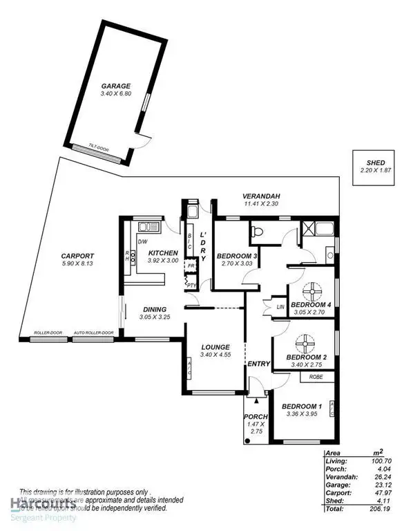 Floorplan of Homely house listing, 27 Witonga Avenue, Salisbury North SA 5108