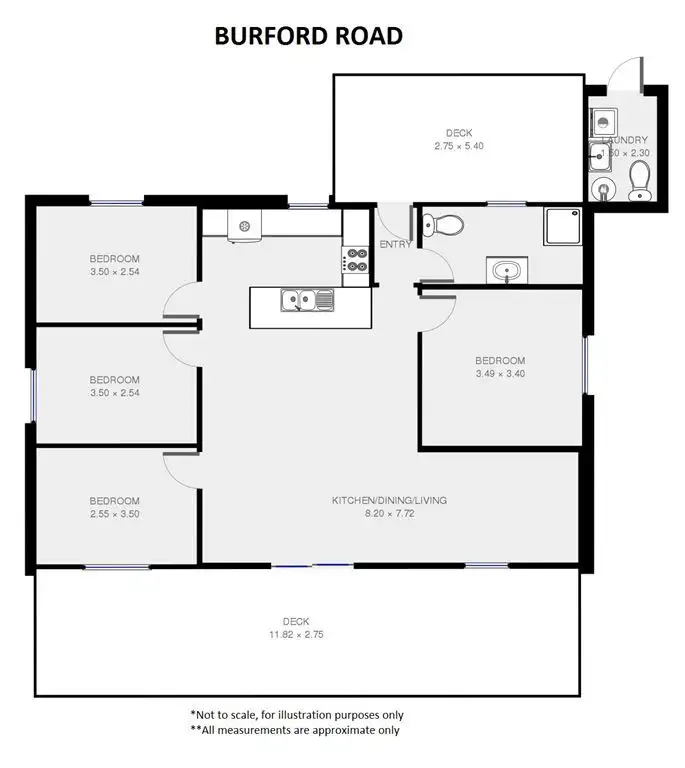 Floorplan of Homely house listing, 40 Burford Road, Corny Point SA 5575
