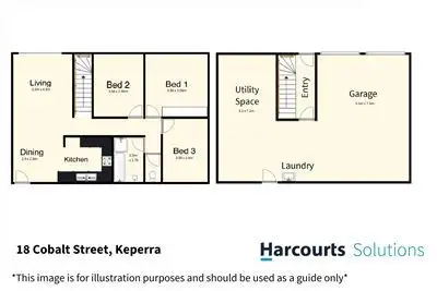 Floorplan of Homely house listing, 18 Cobalt Street, Keperra QLD 4054