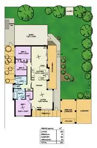 Floorplan of Homely house listing, 15 French Crescent, Trott Park SA 5158