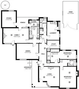 Floorplan of Homely house listing, 28 Statenborough Street, Leabrook SA 5068
