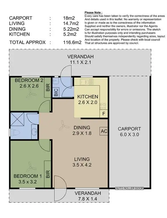 Floorplan of Homely house listing, 3/12 Skipper Street, Mount Barker SA 5251