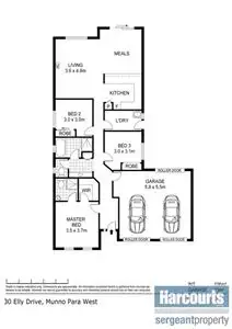 Floorplan of Homely house listing, 30 Elly Drive, Munno Para West SA 5115