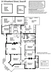 Floorplan of Homely house listing, 24 Wheatland Street, Seacliff SA 5049