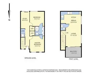 Floorplan of Homely unit listing, 6/7 Laurel Avenue, Boronia VIC 3155