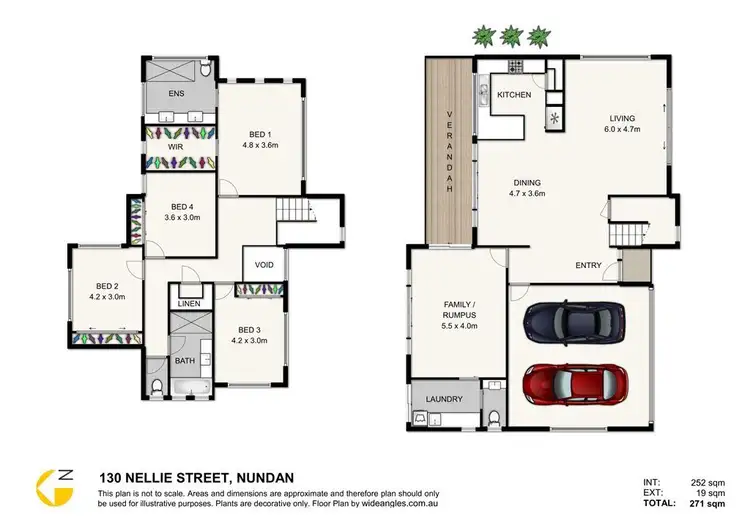 Floorplan of Homely townhouse listing, 130 Nellie Street, Nundah QLD 4012