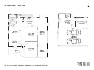 Floorplan of Homely house listing, 104 Herston Road, Kelvin Grove QLD 4059