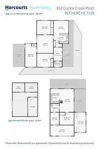 Floorplan of Homely house listing, 952 Cockle Creek Road, Recherche TAS 7109