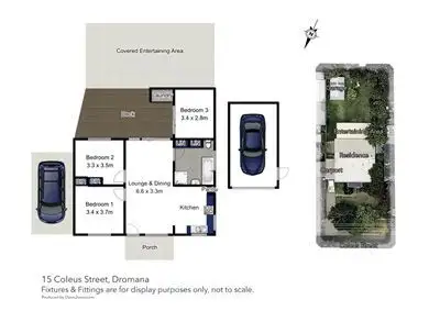 Floorplan of Homely house listing, 15 Coleus Street, Dromana VIC 3936
