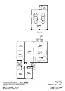Floorplan of Homely house listing, 27 Wyndarra Way, Koonawarra NSW 2530