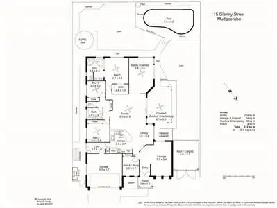 Floorplan of Homely house listing, Address available on request