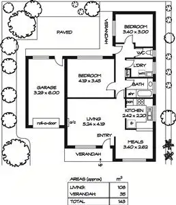 Floorplan of Homely house listing, 130 Shakespeare Avenue, Magill SA 5072
