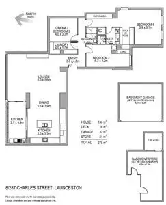 Floorplan of Homely apartment listing, 8/287 Charles Street, Launceston TAS 7250