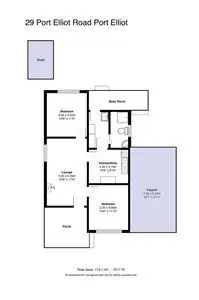 Floorplan of Homely house listing, 29 Port Elliot Road, Port Elliot SA 5212