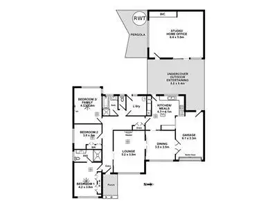 Floorplan of Homely house listing, 2A Grosvenor Street, Somerton Park SA 5044