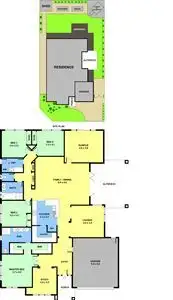 Floorplan of Homely house listing, 33 Hathfelde Boulevard, Mernda VIC 3754