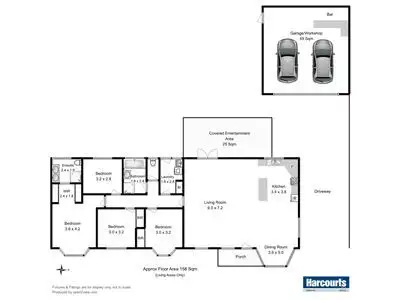 Floorplan of Homely house listing, 43 Camrise Drive, Cambridge TAS 7170