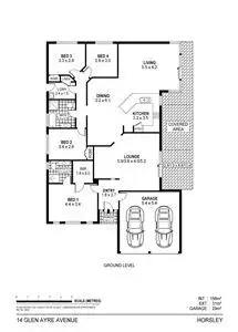 Floorplan of Homely house listing, 14 Glen Ayre Avenue, Horsley NSW 2530