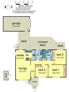 Floorplan of Homely house listing, 1/13 Sunbeam Ave, Ringwood East VIC 3135