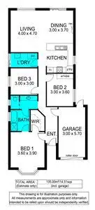 Floorplan of Homely house listing, 50 Erebus Circuit, Morphett Vale SA 5162