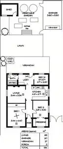 Floorplan of Homely house listing, 76 Cedar Avenue, Royal Park SA 5014