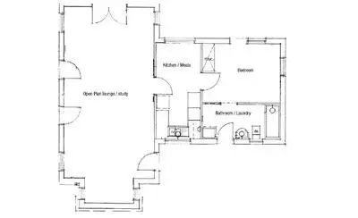 Floorplan of Homely house listing, 15 Myrtle Grove, Tecoma VIC 3160