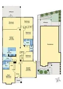 Floorplan of Homely house listing, 9 Flowerdale Court, Mernda VIC 3754