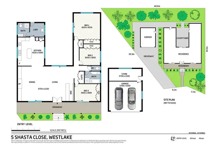 Floorplan of Homely house listing, 5 Shasta Close, Westlake QLD 4074