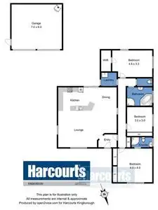 Floorplan of Homely house listing, 21 Jacaranda Drive, Margate TAS 7054