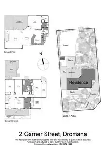 Floorplan of Homely house listing, 2 Garner Street, Dromana VIC 3936