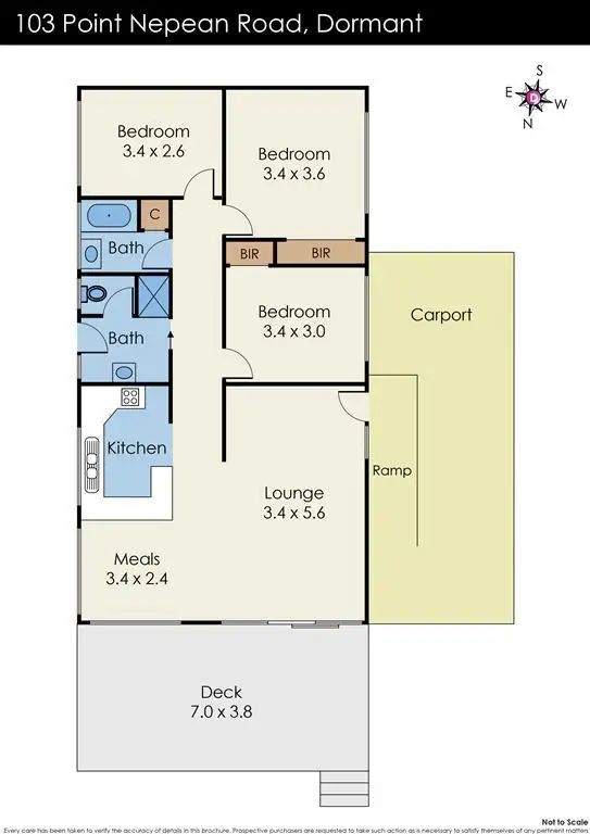 Floorplan of Homely house listing, 103 Point Nepean Road, Dromana VIC 3936