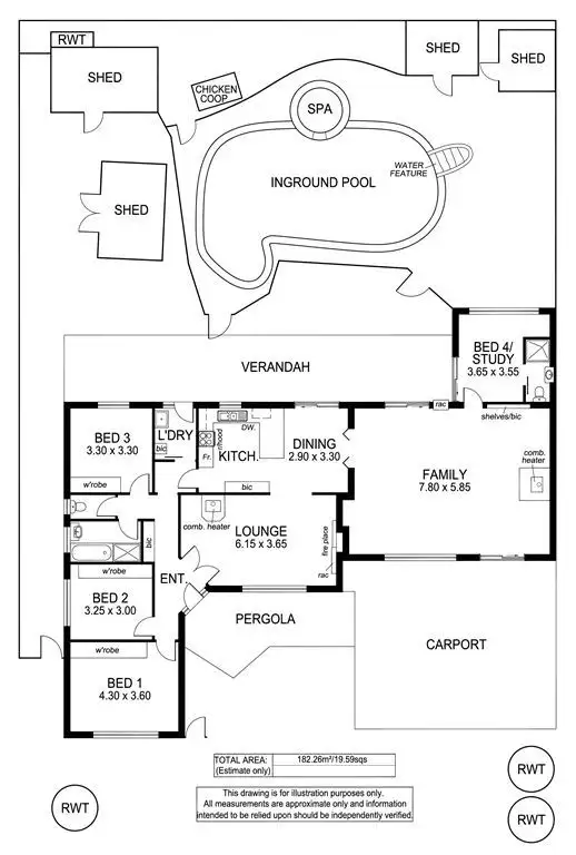 Floorplan of Homely house listing, 23 Eden Avenue, Bellevue Heights SA 5050
