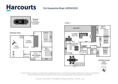 Floorplan of Homely house listing, 154 Quarantine Road, Norwood TAS 7250