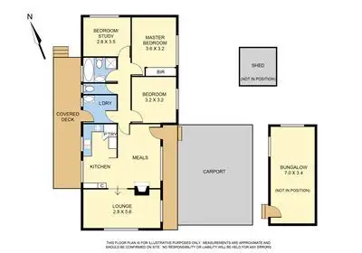 Floorplan of Homely house listing, 72 Edina Road, Ferntree Gully VIC 3156