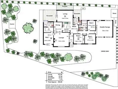 Floorplan of Homely house listing, 21 Woodhouse Crescent, Wattle Park SA 5066