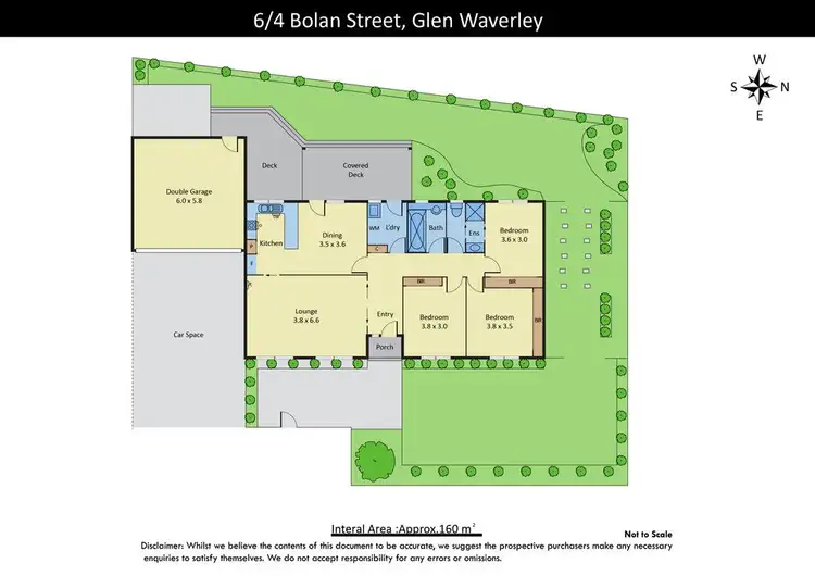 Floorplan of Homely unit listing, 6/4 Bolan Street, Glen Waverley VIC 3150