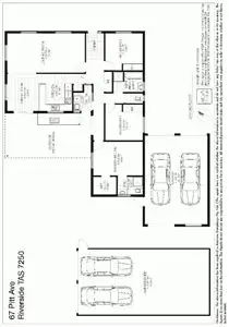 Floorplan of Homely house listing, 67 Pitt Avenue, Riverside TAS 7250