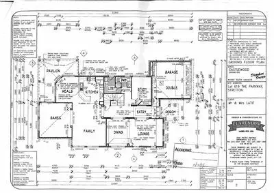Floorplan of Homely house listing, 47 The Parkway, Stretton QLD 4116